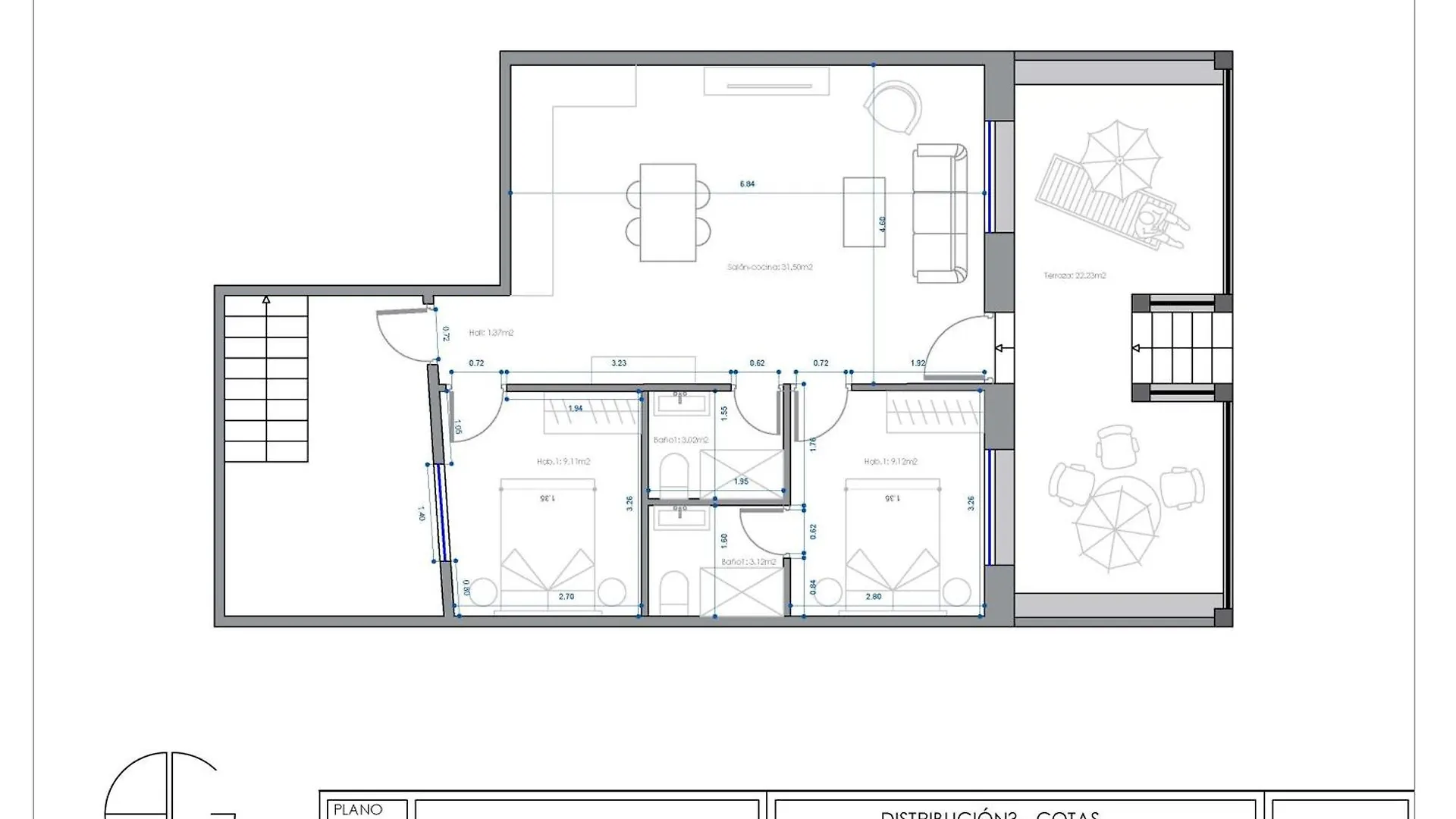 Hébergement de vacances Villa Casa Pedregalejo à Málaga Espagne